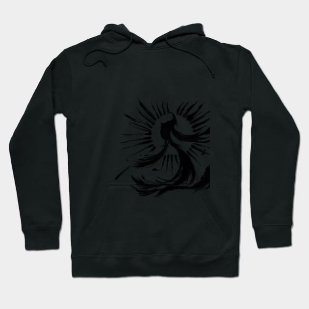 Rising phoenix Hoodie by RainbowRockmanx